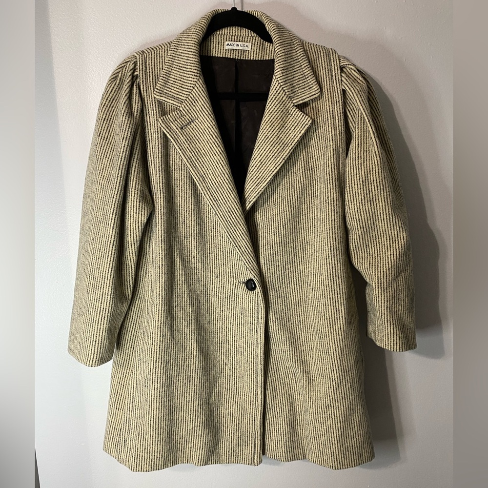 Jill Junior vintage wool blend jacket about a size medium